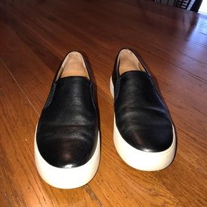 Frye black leather Lena shoes